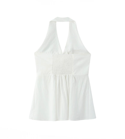 Sculpted Knot Halter Neck